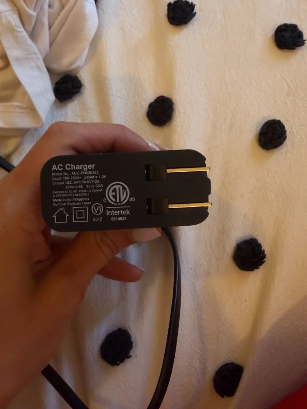 Brookstone works perfectly